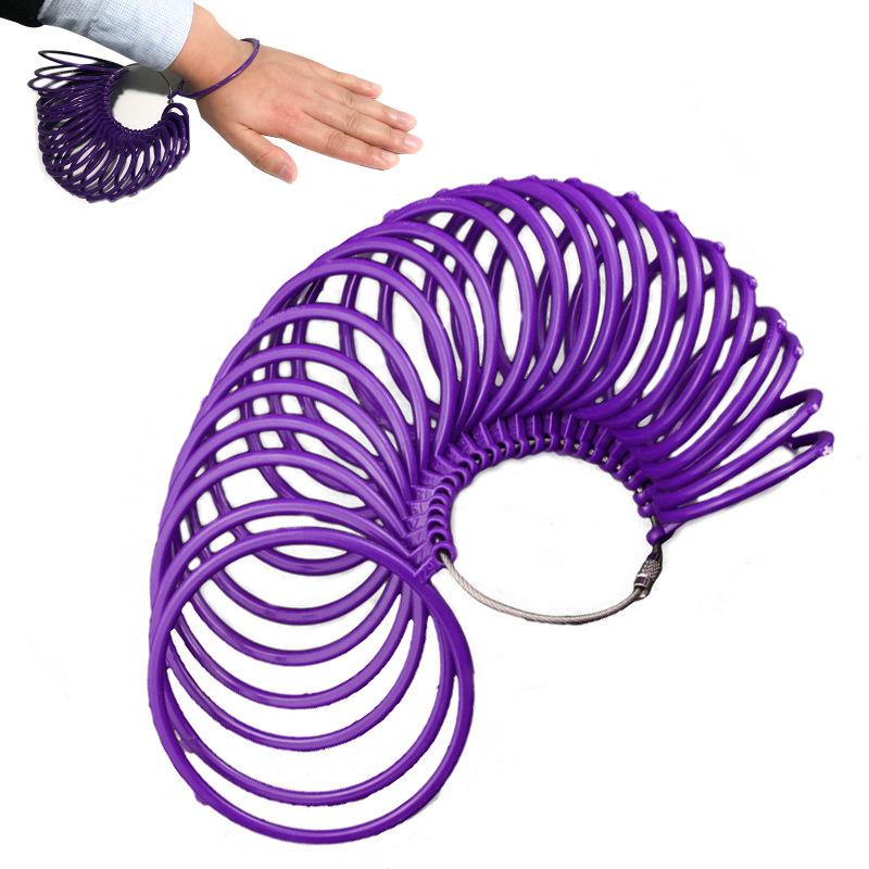 Kunststoff Armband Ring Handgelenkmesswerkzeug Ringfinger Messung Armbandgröße