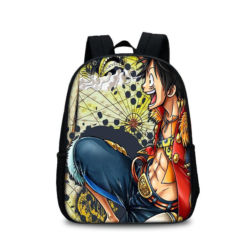 One Piece Backpack For Kids With Nylon Material And Adjustable Straps For School And Daily Use
