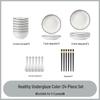 Níngzhāo Nordic Underglaze Ceramic Dinnerware Set