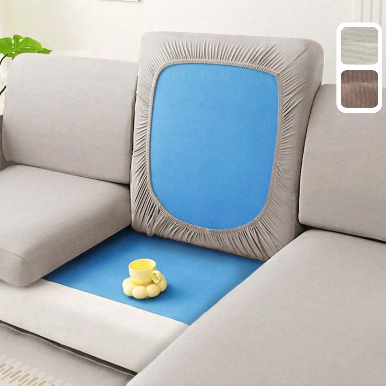 1pc Solid Milk Silk Elastic sofa cushion cover , Four Seasons Universal sofa cushion cover S