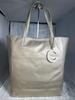 Rebecca CPJ-NS40TB8 Vertical Tote Bag, Made with Genuine Italian Leather, for Men and Women, Champagne Gold
