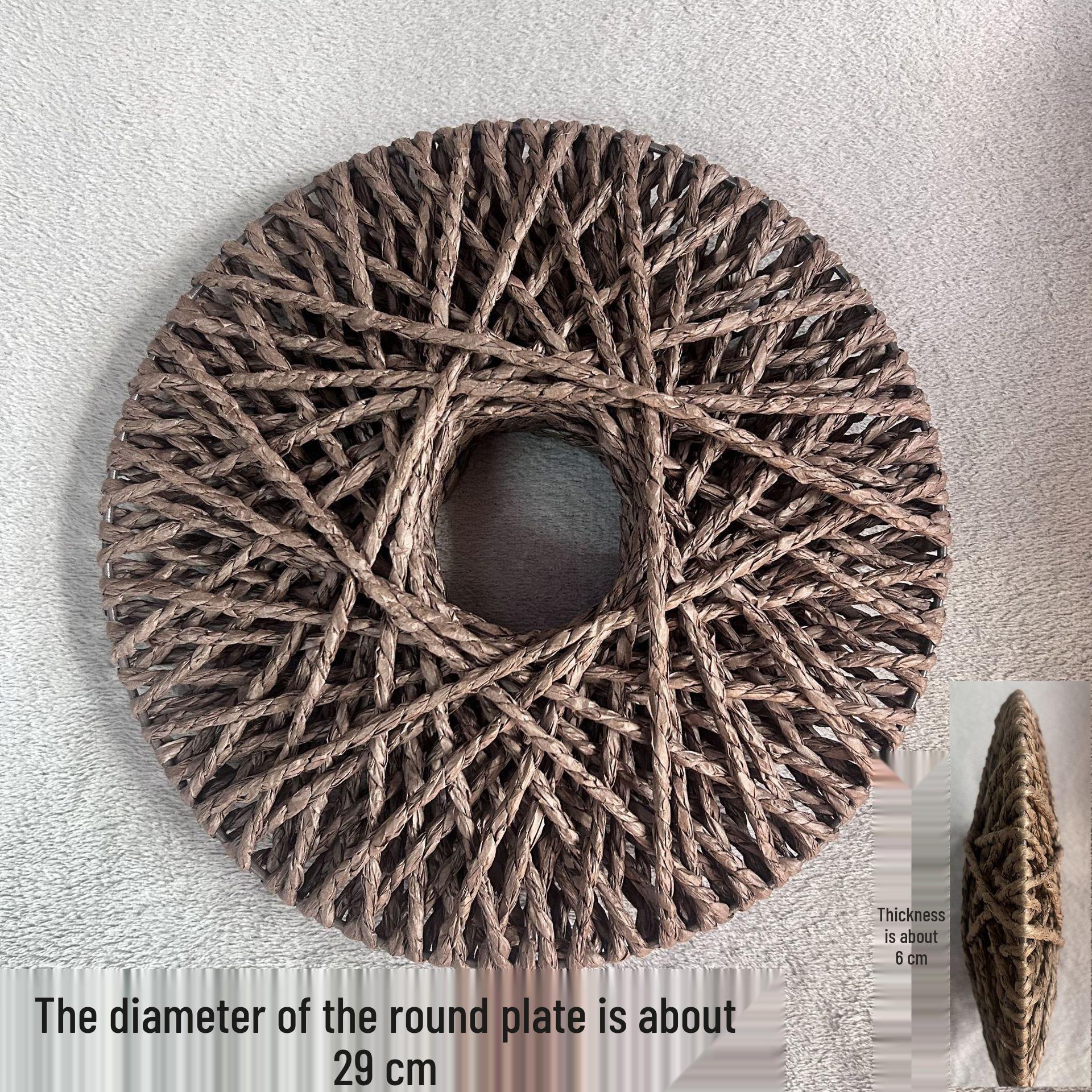 Декоративная настенная гирлянда из розовой лозы для гостиной и балкона (трансграничная)