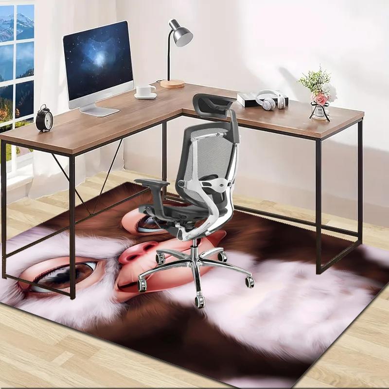1pc Gremlin1 Design Area Rug - Non-Slip, Soft & Cozy Floor Mat for Living Room, Bedroom, Office - Indoor/Outdoor Decorative Carpet