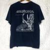 Dystopia Pollution T Shirt Vintage Crust Punk Grindcore Acid Bath Disrupt Doom