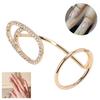 Fingernail  s Women Rhinestones Exquisite Fashionable Finger Nail Cover   Nail Art Decoration