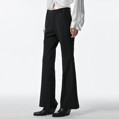 2023 Autumn Casual Flared Wool Blend Trousers