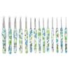 14Pcs Crochet Hook Set 2.25 To 10mm Ergonomic Handle Smoothing Aluminium Crochet Needle Set for
