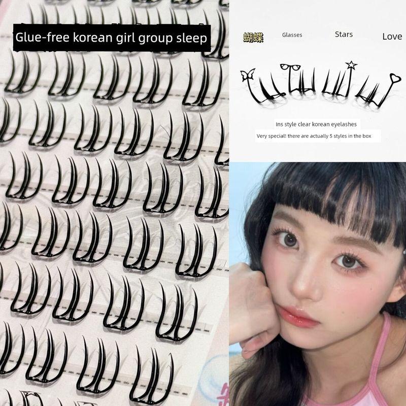 Thick Baby Glue-Free 3D Self-Adhesive Fake Eyelashes