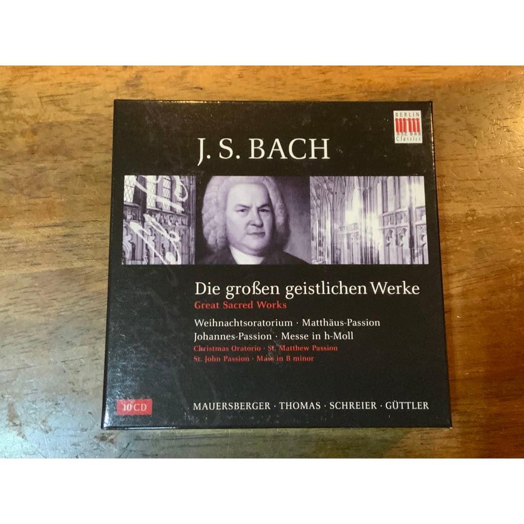 Used J.S. Bach: Great Sacred Works - Mauersberger, Guttler, 10CD