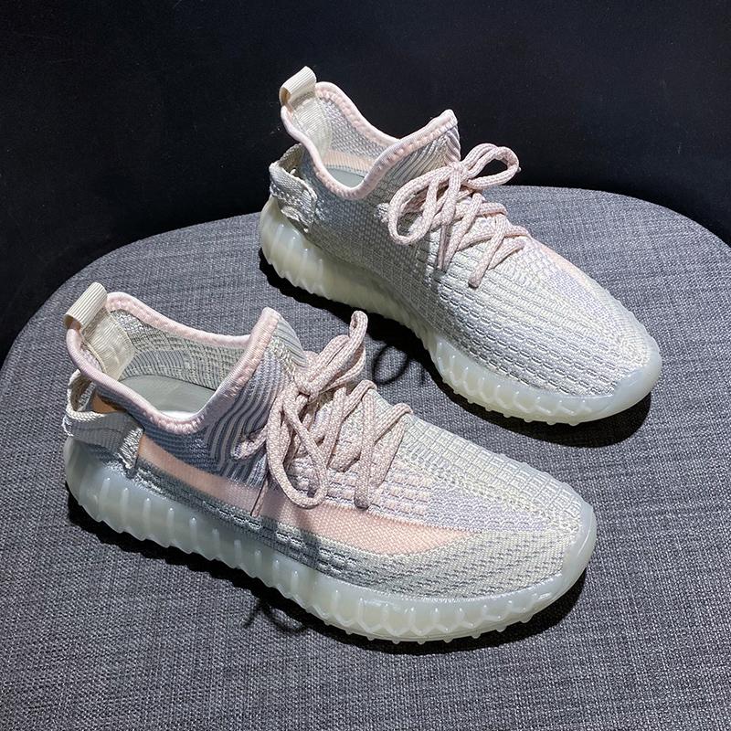 Coconut Autumn Sports Lightweight Gym ******** Rope Student Shock Absorption Running Shoes Soft-soled Running Shoes