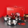 Lechuheli Premium D-Type 3-Piece Cookware Set