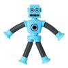 Pull & Stretch Telescopic Tube Fidgets Robot Toy for Kids Free Bend Anxiety Reduce Finger Toy for Autisms ADD Decompress