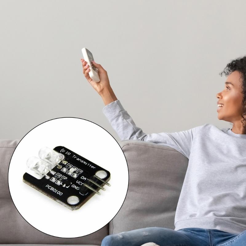 Compactly 5V 2way Infrare Communication Module for Intelligent Home and Remotes Applications MultiProtocol Support