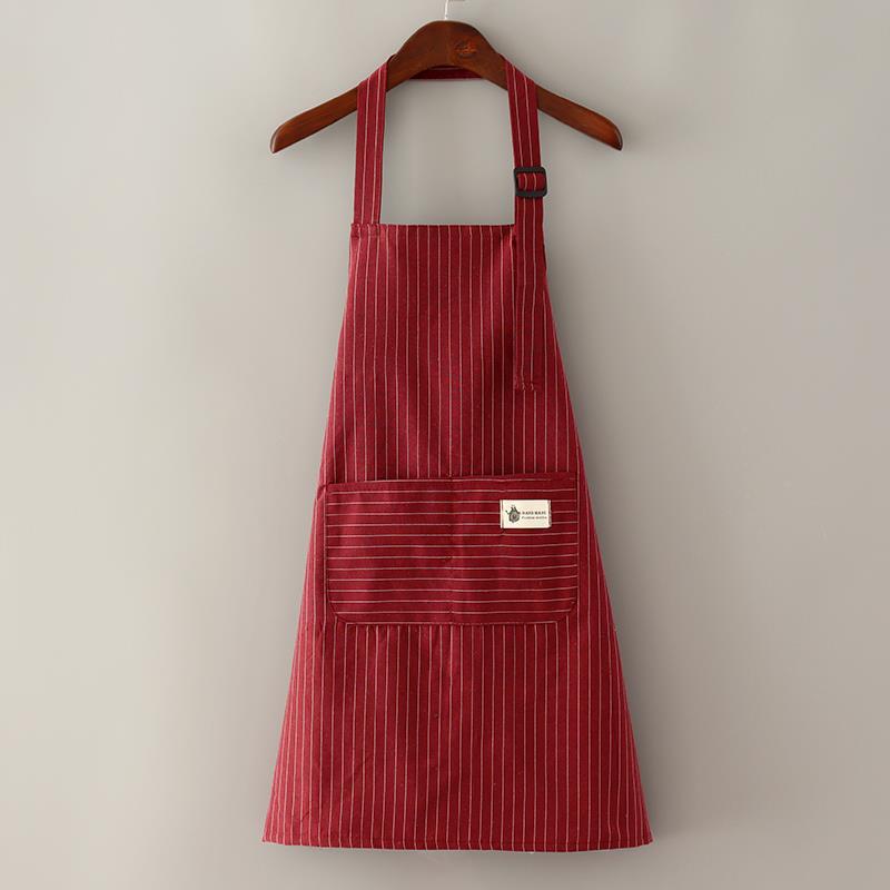Japanese Style Oil-Proof Women's Apron for Manicure, Catering, and Cooking - Summer Work Uniform