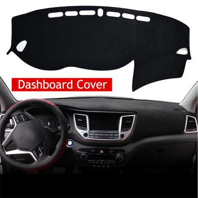 Para Hyundai Tucson 2015-2016 2017 2018 Alfombrilla Cubierta para Salpicadero Tablero Alfombrilla Solar para Salpicadero Alfombra para Instrumentos Accesorios para Coche