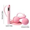 Counting Jump Rope Ball Steel PVC Skipping Rope Exercise Adjustable Size Cordless Jump Rope Fitness Gym Training Home Sport Equipment