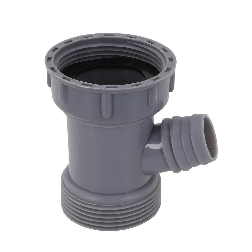 Female Pipe Connector Kitchen Sink Drain Adapter Space-saving Design Time-saving Installation Grey Home Plumbing Solutions
