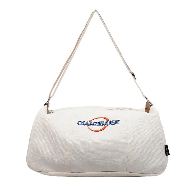 

Новая модная сумка-мессенджер спортивная и для отдыха для выхода в свет на плечо большой вместимости простая женская холщовая сумка