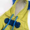 Pet Fleece Hooded Jacket Hooded Fleece Hoodie Casual and Comfortable Warm Dog Clothing Dog Clothes for Small Dogs Puppy Clothes