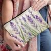 Yousheng Cosmetic Storage Bag, Thickened Canvas Pouch, with Smooth Zipper Large Capacity Stationery Organizer, Oil Painting Print Cosmetic Pouch