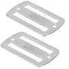2pcs 316 Stainless Steel Diving Buckle Water Sport Diving Weight Belt Keeper Buckle