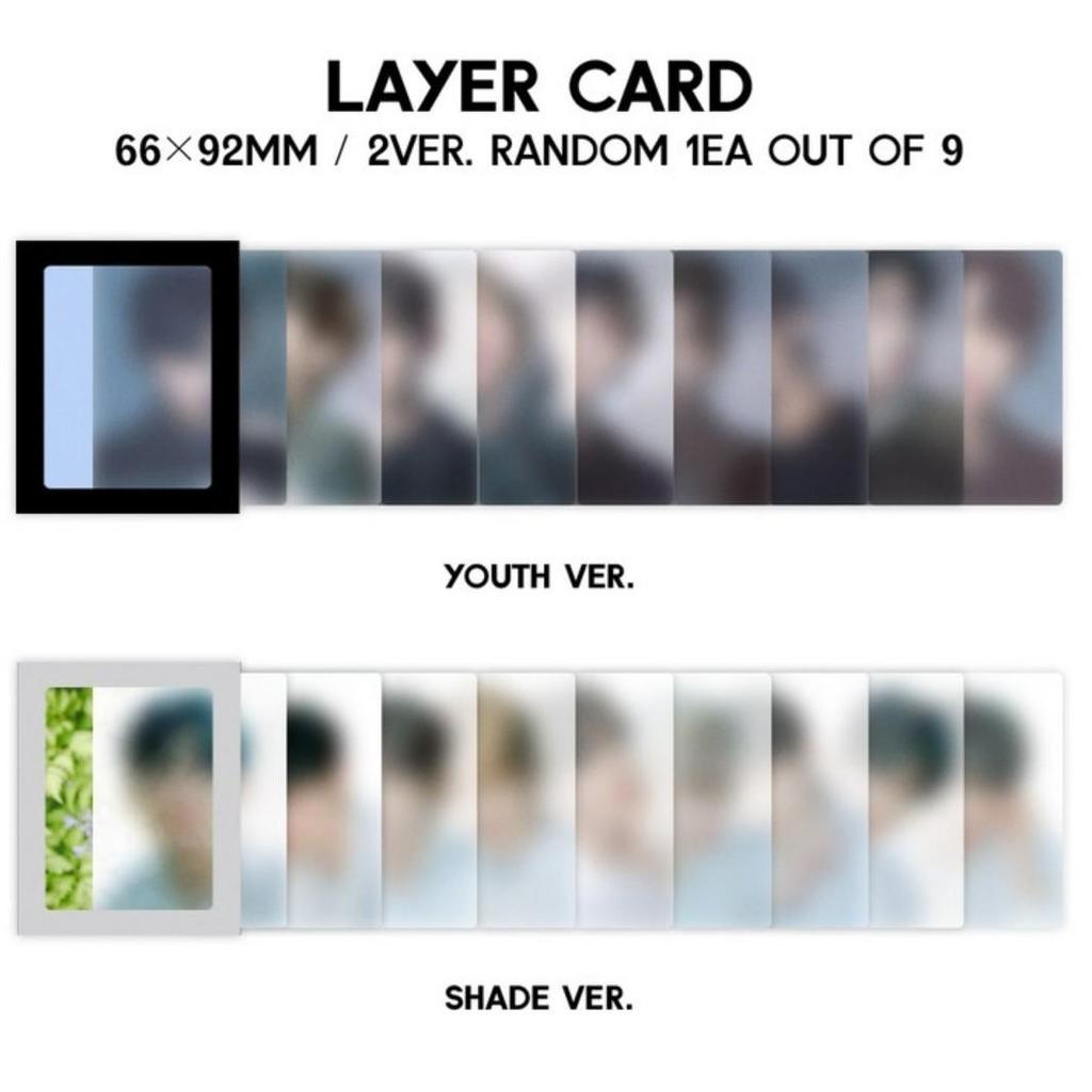 Zero Base One Album Jebe One ZB1 Youth In the Shade [2 Types In 1 Set]