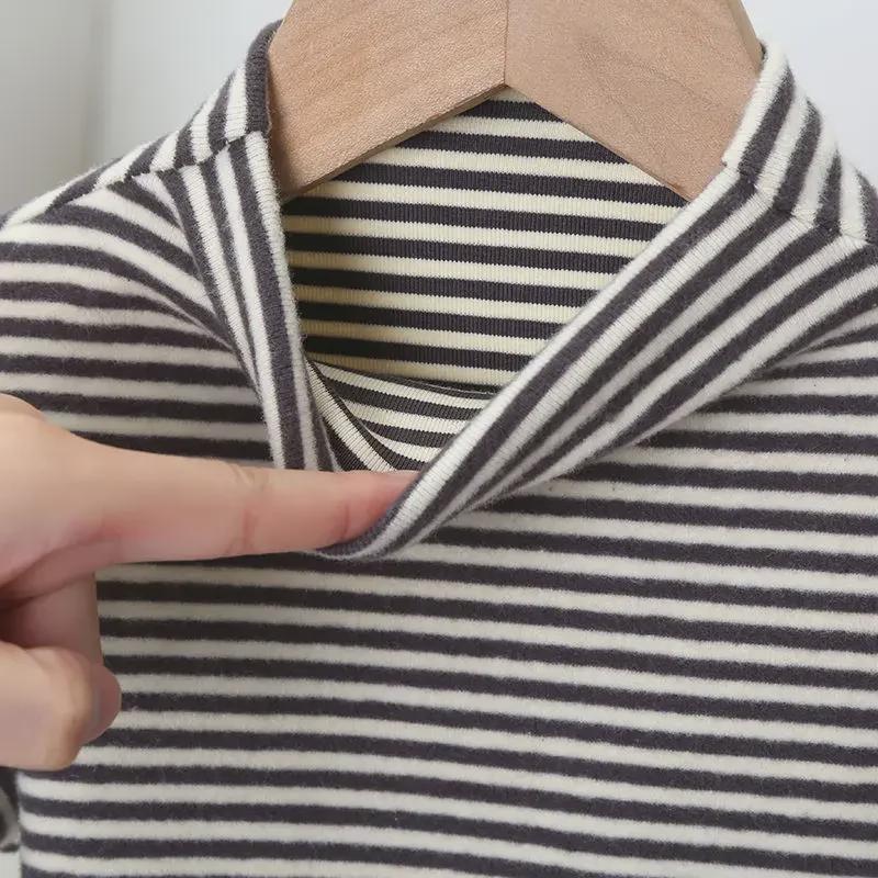 2023 Trendy Long-Sleeve T-Shirt for Kids: Boys' & Girls' Fashionable Innerwear