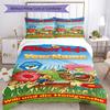 Biene Maja Customize Your Name Bedding Set Breathable Duvet Cover with Pillowcases Home Decoration Birthday Gift