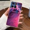 Jelly Casing For Motorola Edge 70 Fusion Funda Capa Clear Silicone Soft TPU Back Cover Cute Cat Rabbit Heart Protective Case
