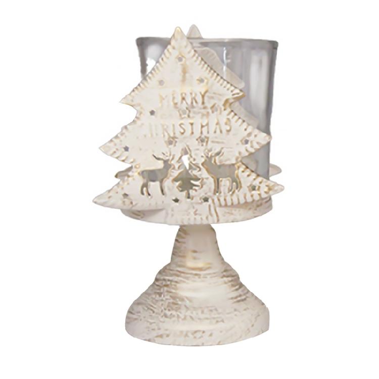 Metal Candlestick Creative Pattern Classical Candle Holder for Christmas Home Decoration Candle Stick Rustproof