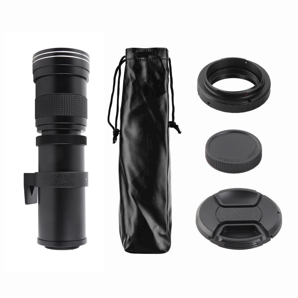 Camera MF Super Telephoto Zoom Lens F 8.3 16 420 800mm Universal 1 4 Thread Replacement for Alpha Mount A55 A33 A550