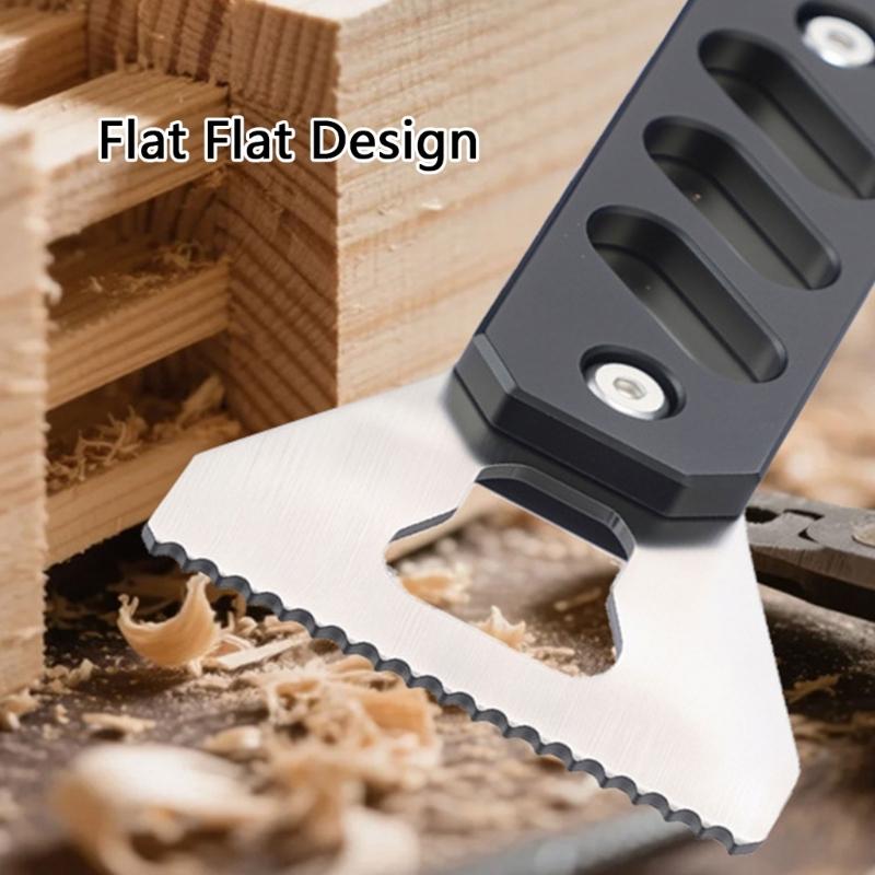 Glues Spreader Film Wallpapers Notched Applicator Aluminum Scraping Plate Handheld Glues Spreader Glues Applicator