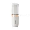 Travel Toiletry Set with Portable Mouthwash Cup Toothbrush Cup Electric Toothbrush Storage Case Travel Essentials