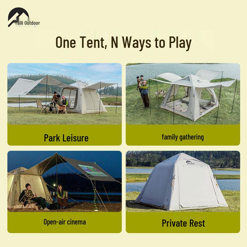 Taile Shan Yu Auto Inflatable 2-in-1 Camping Tent & Canopy