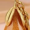 Arrival Fruit Creative Cute Pear Bag Keychain Pendant Glitter   Texture Pendant Bag Ornaments