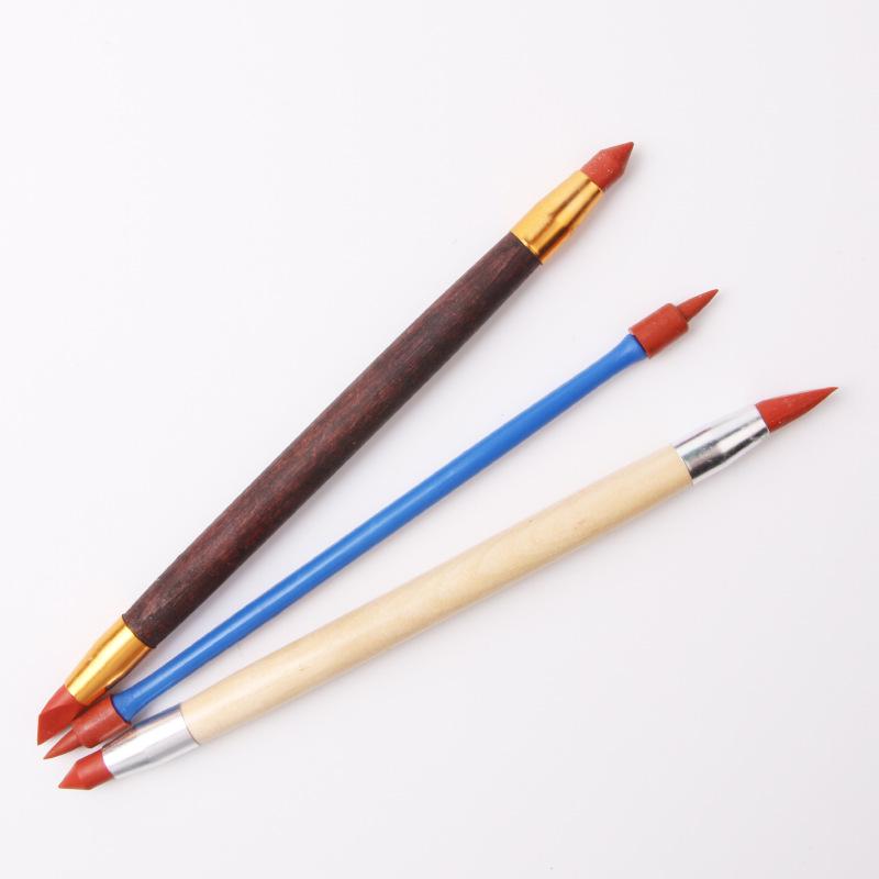 3-Piece Double-Ended Silicone Pen Set for Pottery and Sculpture Clay Erasing