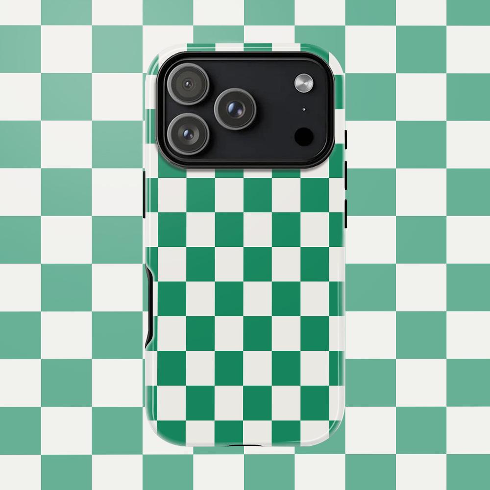 Art Checkerboard Phone Case for Samsung Galaxy A56 A36 A26 S26 S25 S24 S23 S20FE Ultra Plus 4G 5G Luxury Double-layer Back Cover