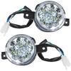 12V LED Headlight Front Head Lamp For 50Cc 70Cc 90Cc 110Cc 125Cc TaoTao ATA 110D 125D Coolster 3050D 3125R Sunl Baja Roketa Apollo Kazuma Chinese ATV
