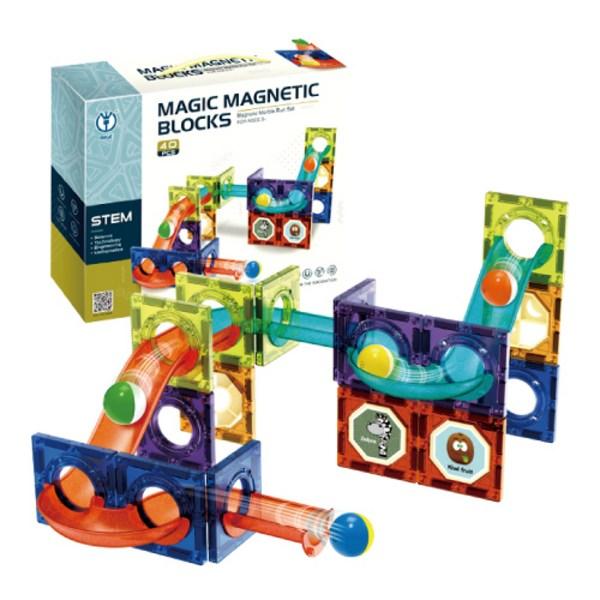 

Детская игрушка Alpha Magnetic Block 40P, 1, Лучшая головоломка для малышей в Корее