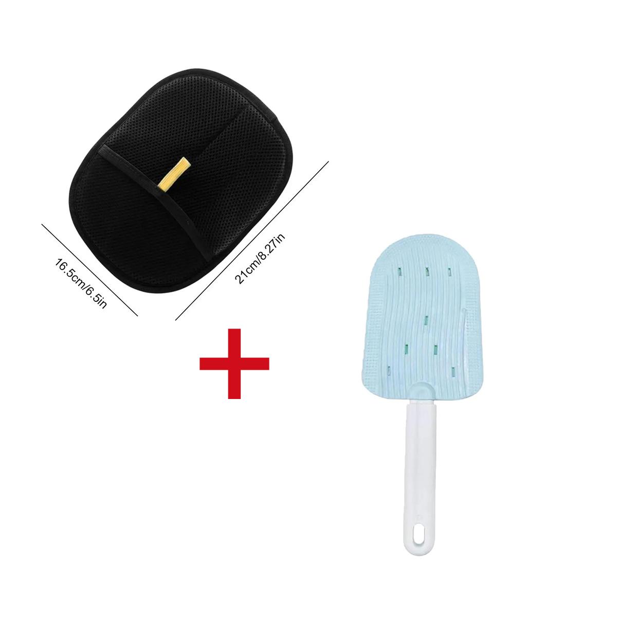 

Перчатки-щетки для питомцев Двусторонняя варежка для удаления шерсти питомцев Перчатки для удаления шерсти питомцев и щетка для линяющих кошек Массажная щетка для собак