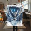 Owls  Print Flannel Blanket, High Quality Comfortable for All Seasons, Home Decor, Warmth and Comfort