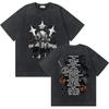 Washed Vintage Rapper Drake Take Care Album Graphic T Shirts Men Hip Hop Retro Tshirt Mens Fashion Casual Oversized Tee Shirt