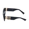 MIU MIU Gafas de Sol con Montura Irregular Gafas de Sol para Mujer MU09WS1AB5S0