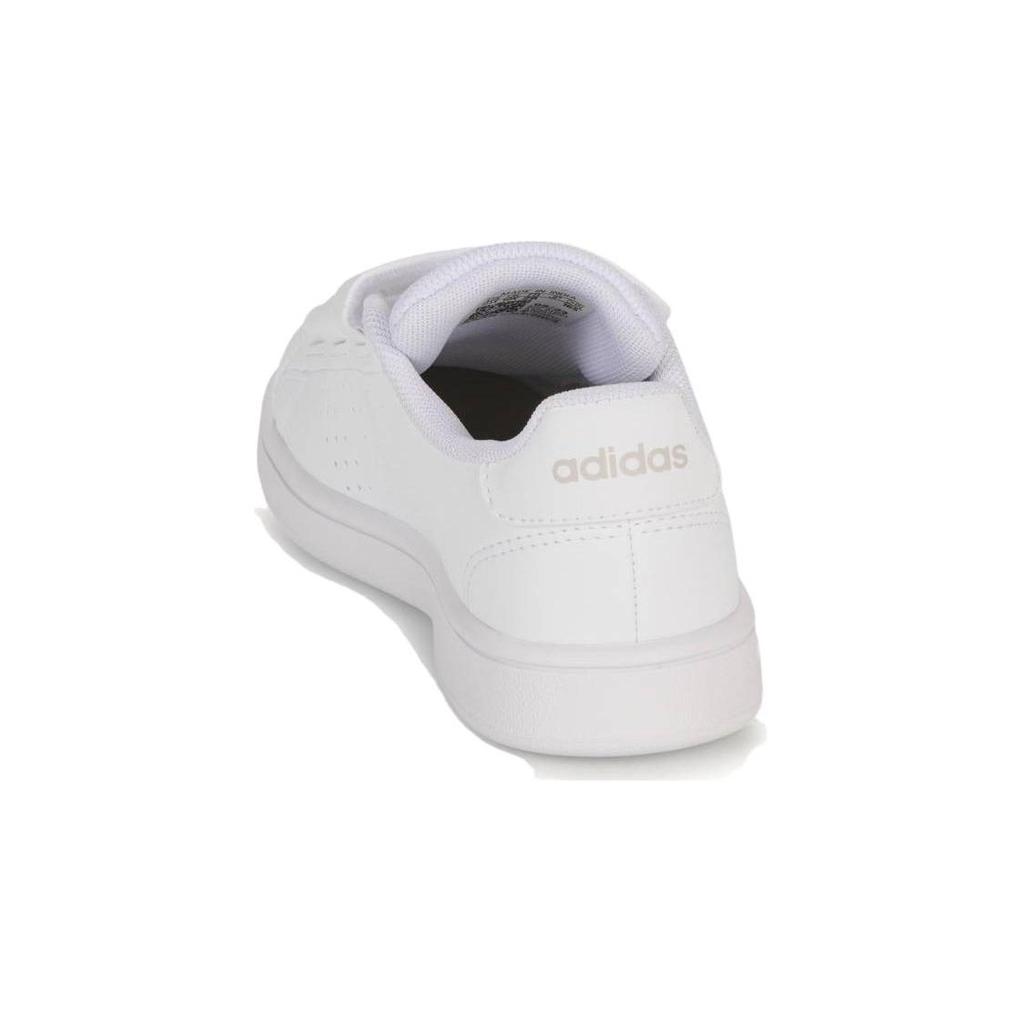 Adidas Advantage Cf C Comfortable Durable Breathable Low-Top Kids Sneakers Kids Sneakers White IG2517