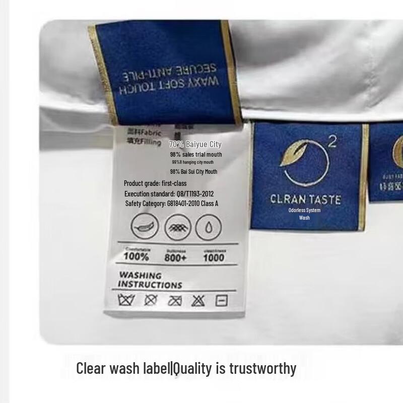 Ran Brand White Duck Down Winter Comforter