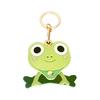 Portachiavi Pendente Rana in Pelle Creativo Portacarte a Forma di Rana Carino Portachiavi Fascino Portatile Anti-Perdita per Borsa Accessori Zaino Scolastico Piccoli Regali