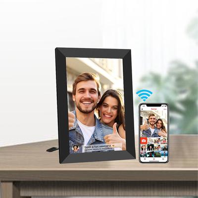 10palcový digitální fotorámeček s velkou pamětí 16 GB, elektronické album, mobilní fotorámeček s dotykovou obrazovkou a WiFi.