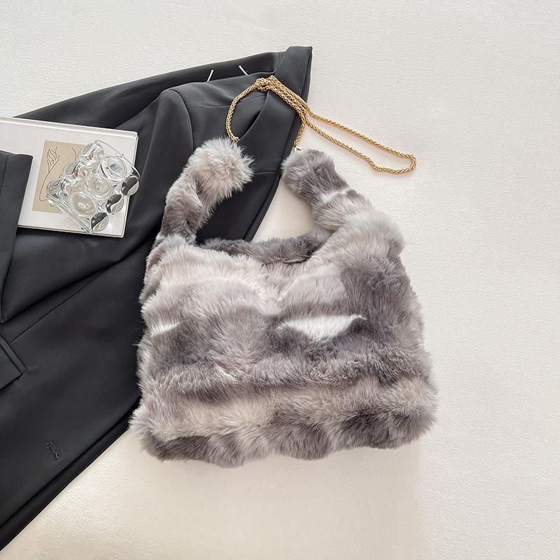 

Handbag small bag women 2025 new fashion office worker handbag commuter messenger bag shoulder armpit bag серый