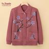 YUZHAOLIN Women's Elderly Warm Cardigan Sweater