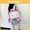 Rabbit Dinosaur Kids School Backpack With Nylon Material For Kindergarten And First Grade Children
